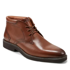 New Men's Flynn Lace-up Almond Toe Casual Boots Women Boots|Boots