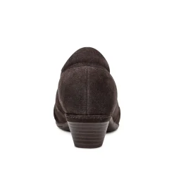 Online Women's Lucy Ruched Casual Slip-on Shoes Heels